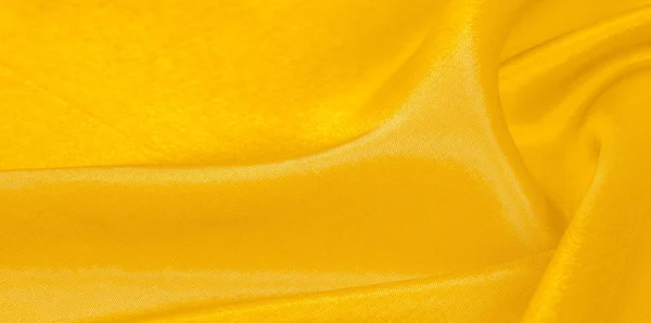 Pola, latar belakang, pola, tekstur, kain sutra kuning. Ini... — Stok Foto