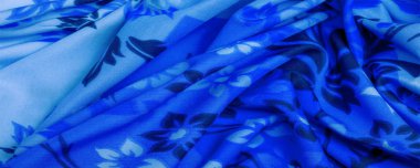 doku, arka plan, desen, çiçek pri ile narin mavi ipek