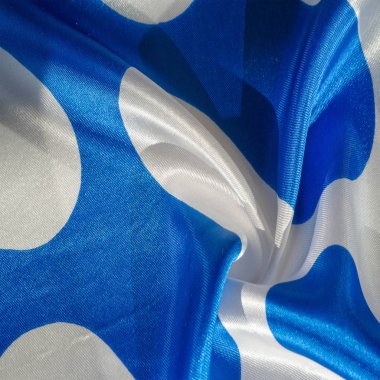 Doku, arka plan, desen, kartpostal, ipek kumaş, mavi-beyaz 