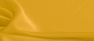 arka plan dokusu, desen. Sarı ipek kumaş. Çok hafif bir fa