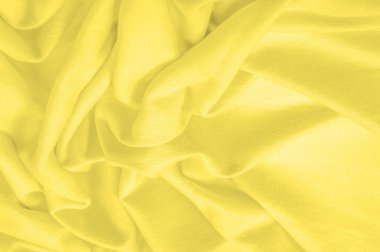 Doku arka plan deseni. Örme kumaş Sarı. Batma, xan