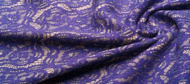 Arka plan dokusu. Şablon. Dantel kaplı sıcak yün kumaş