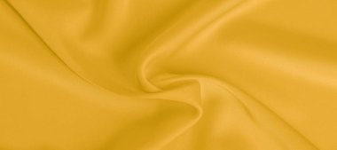 arka plan dokusu, desen. Sarı ipek kumaş. Çok hafif bir fa