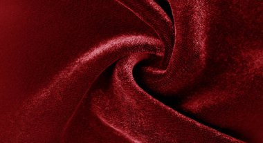Doku arka planı, desen. kırmızı kadife. Rock ile pist
