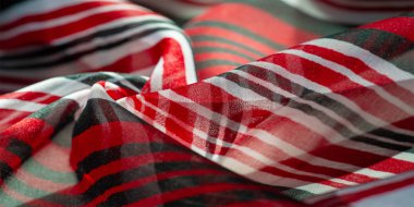 Arka plan dokusu. çok renkli çizgili ipek kumaş. Meksika co