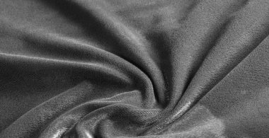 Resim. Doku, arka plan. Kadife gri kumaş, Panne nap eklemek