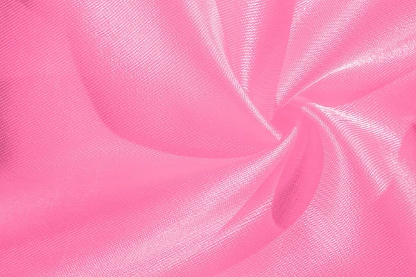 Textura de la imagen Hermosa seda rosa crepé porcelana, creado esp —  Fotos de Stock