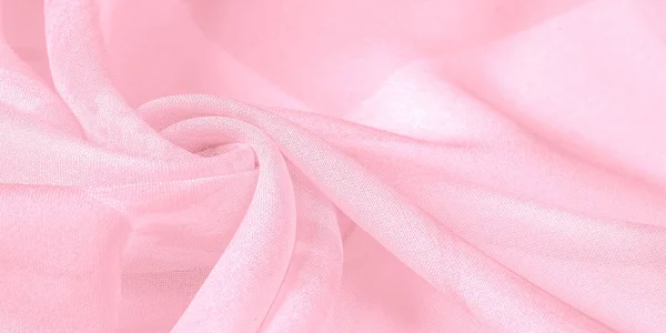 Textura, fondo, patrón, tela de seda, rosa. Sus proyectores — Foto de Stock