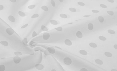 Dokulu arka plan, siyah ve beyaz polka nokta ipek kumaş. Bu