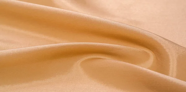 Figura, fondo, patrón. Tejido de seda marrón claro. Esto es th —  Fotos de Stock