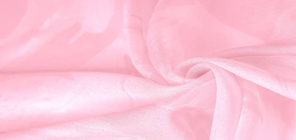 Texture, background, pattern, silk fabric, pink. Your projectors — Stock Photo, Image