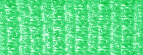Patrón textura fondo Tejido verde con lentejuelas metálicas Th — Foto de Stock