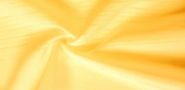 Fundo textura, padrão. tecido amarelo de seda. De Telio, thi — Fotografia de Stock