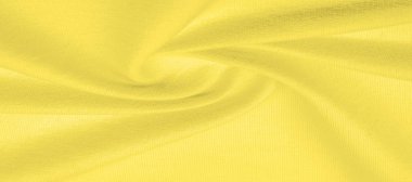 Doku arka plan deseni. Örme kumaş Sarı. Batma, xan