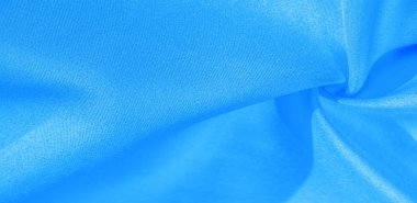Doku, arka plan, desen, mavi ipek kumaş. Bu ipek 