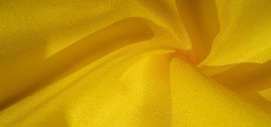 Doku arka plan deseni, sarı kumaş ipek. Krep sain o