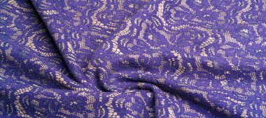 Arka plan dokusu. Şablon. Dantel kaplı sıcak yün kumaş