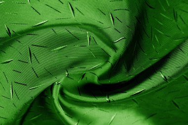 dokulu, arka plan, çizim, yeşil ipek kumaş. Bu atlas,