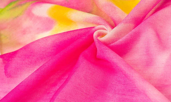 Текстура, узор, коллекция, шелк, темно-розовый Голливуд — стоковое фото