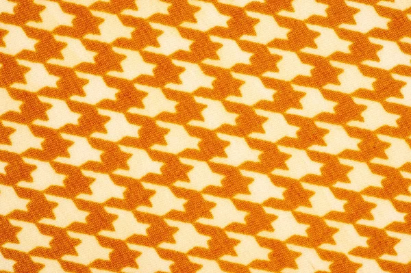 Texture, fond, motif, tissu de soie, marron sur un dos blanc — Photo