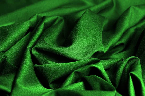 Tekstur, latar belakang, pola, kain hijau. Pelapis Alpen V — Stok Foto