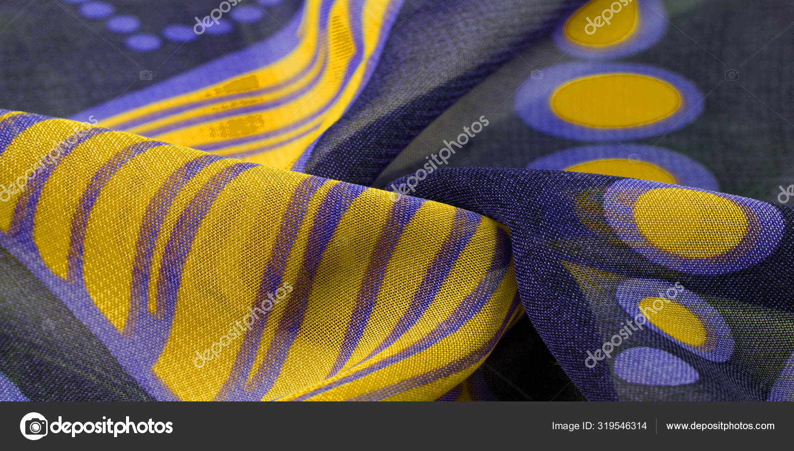 Textura Fundo Padrao Papel De Parede Azul Preto Amarelo Seda Fab Stock Photo C Ekina1 319546314