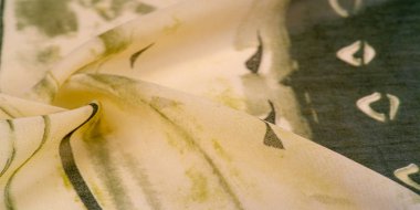 Arka plan dokusu. Kadın zeytin renkli eşarp Fotoğraf için 