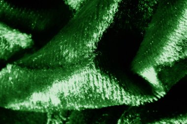 velor yeşil kumaş Kadife desen bir sünnetsiz altından oyulmuş