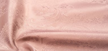 Doku, arka plan, desen. Bir desen o ile kumaş ipek bej