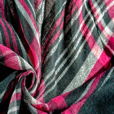 Doku, arka plan, desen, pr için kış sıcak yumuşak eşarp