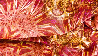 Arka plan doku deseni Kırmızı bordo kumaş. Bu bir collecti