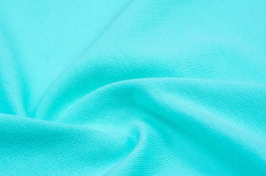 Doku, arka plan, desen. Kumaş mavi, turquo örme