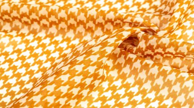 Doku, arka plan, desen, ipek kumaş, beyaz sırt kahverengi