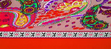 Doku, arka plan, paisley ipek kumaş, Hint temalar süslü t