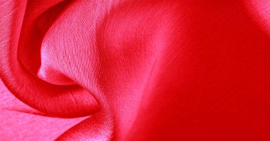 Arka plan desen doku duvar kağıdı, kırmızı pembe ipek kumaş. 