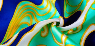 ipek soyut kumaş. Bu lüks ipek şifon kumaş bir sh