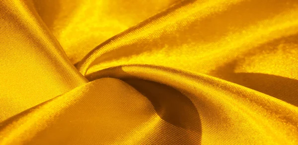 Textura, fondo, patrón, tela de seda en amarillo. Este adorab —  Fotos de Stock