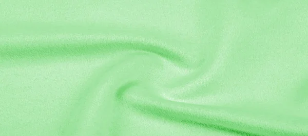 テクスチャ、背景、パターン。布温かいウールは緑色、厚いwi — ストック写真