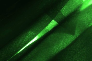 Dokulu, arka plan, desen, yeşil kumaş. Alp döşemesi V