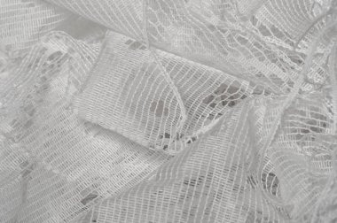 Doku, arka plan, desen. Beyaz tül. Bu olağanüstü n ekleyin