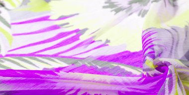 doku arka plan deseni. Renkli dantel ile ipek kumaş. Yello