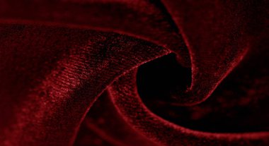 Doku arka planı, desen. kırmızı kadife. Rock ile pist