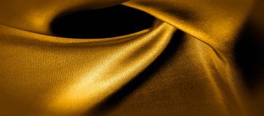 doku, arka plan, desen. altın sarısı ipek kumaş panorami