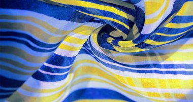 Arka plan dokusu. çok renkli çizgili ipek kumaş. Meksika co