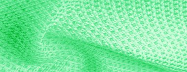 Arka plan doku deseni Metalik payetler th ile yeşil kumaş