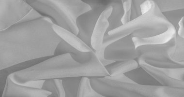 Doku, arka plan, desen, beyaz renk ipek kumaş, katı 