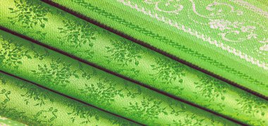 doku arka plan deseni. yeşil bez. Bu y için kullanılabilir