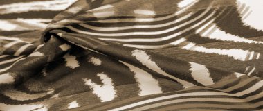 Doku deseni, ipek kumaş, Afrika temaları, kumaş üzerine baskı