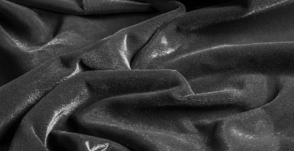Picture. Texture, background. Velvet gray fabric,. Panne nap add