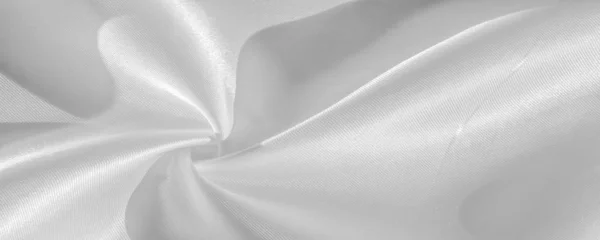 Textuur mooie zijde wit crêpe porselein, speciaal gemaakt — Stockfoto